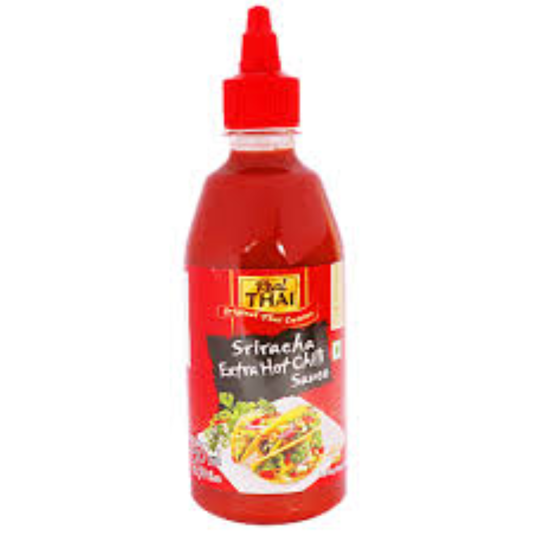 REAL THAI SRIRACHA EXTRA HOT CHILLI (PET)430ML